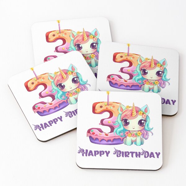 Item preview, 3rd Birthday Unicorn designed and sold by Markus121.