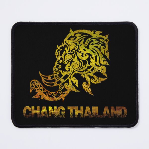 Item preview, Chang thailand :Thai elephants are Thai patterns in gold. designed and sold by Oakradet kiangthaisong.