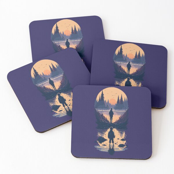 Item preview, Forest Fishing Scene designed and sold by TrickstersTrove.
