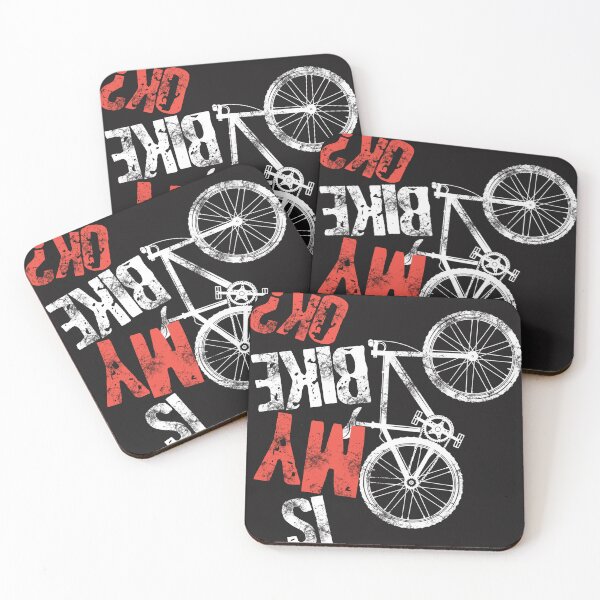Item preview, Is My Bike Okay Funny Mtb Mountain Biker Cool Cycling Art Riders Gravel Bike Shirt designed and sold by RZFDesign.