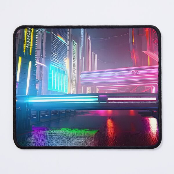Item preview, Cyber City Pedestrian Overpass designed and sold by Ink Art Design.