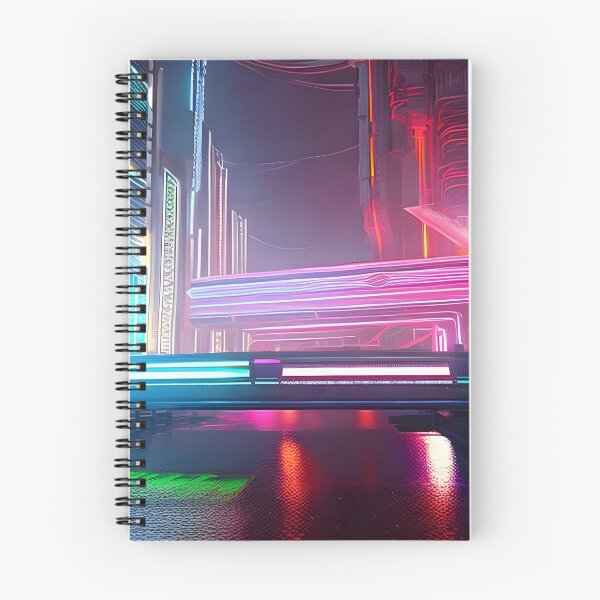Item preview, Cyber City Pedestrian Overpass designed and sold by Ink Art Design.