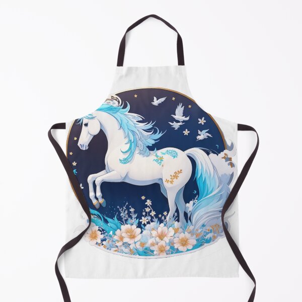 Item preview, White horse designed and sold by LauraGCastro.