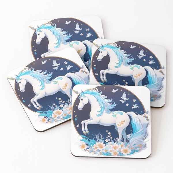 Item preview, White horse designed and sold by LauraGCastro.