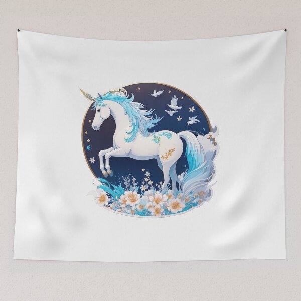 Item preview, White horse designed and sold by LauraGCastro.