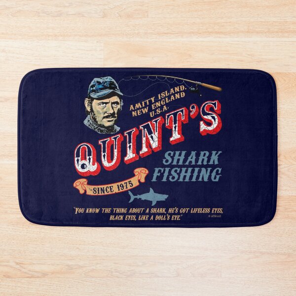 Item preview, Quint's Shark Fishing Wood (Universal © UCS LLC) designed and sold by Alema Art.