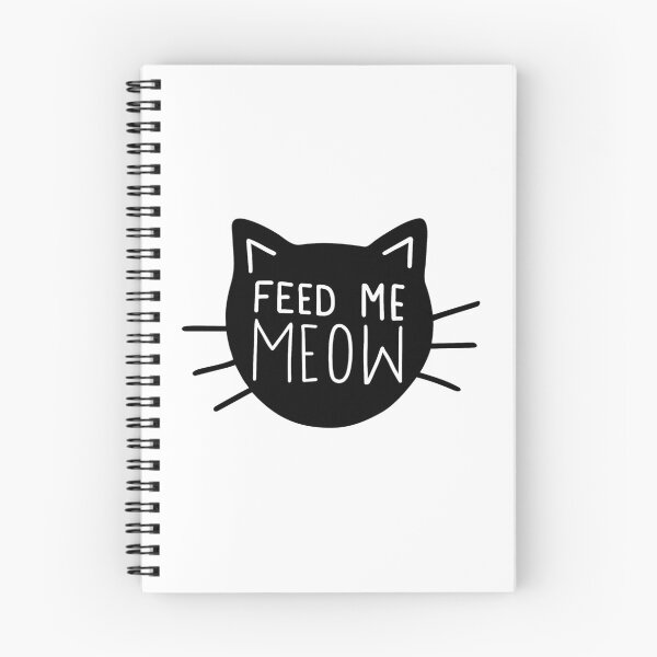 Item preview, Feed Me Meow designed and sold by twisted-tree.