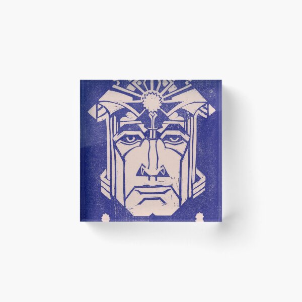 Item preview, Mars Ares God of War Greek Mythology Blue designed and sold by VintageArchive.