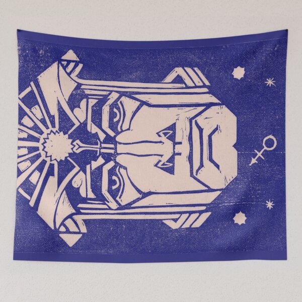Item preview, Mars Ares God of War Greek Mythology Blue designed and sold by VintageArchive.