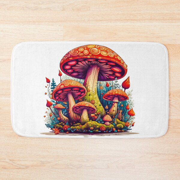 Item preview, Beautiful Mushroom Art - Cool DMT Art - Trippy Shroom Illustration designed and sold by AlanPhotoArt.