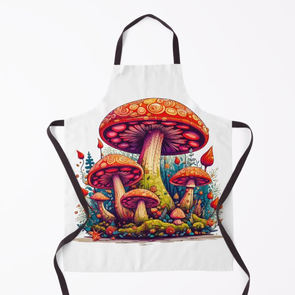 Item preview, Beautiful Mushroom Art - Cool DMT Art - Trippy Shroom Illustration designed and sold by AlanPhotoArt.