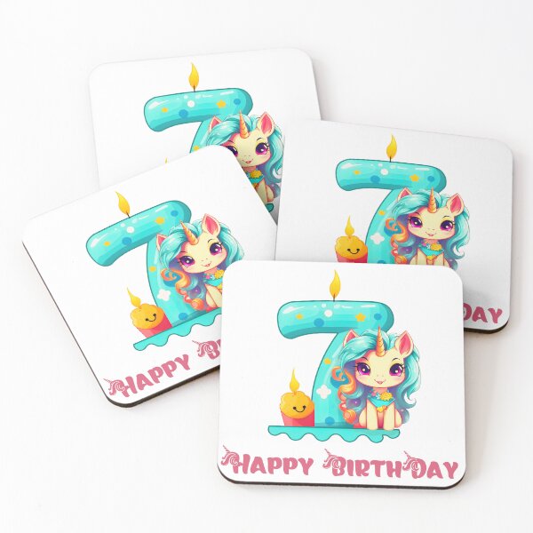 Item preview, 7th Birthday Unicorn designed and sold by Markus121.