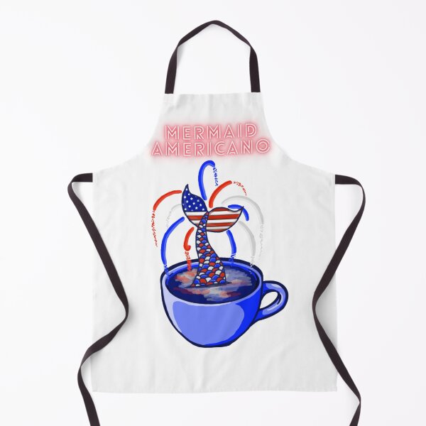 Item preview, Mermaid Americano (White) designed and sold by octopuscafe.