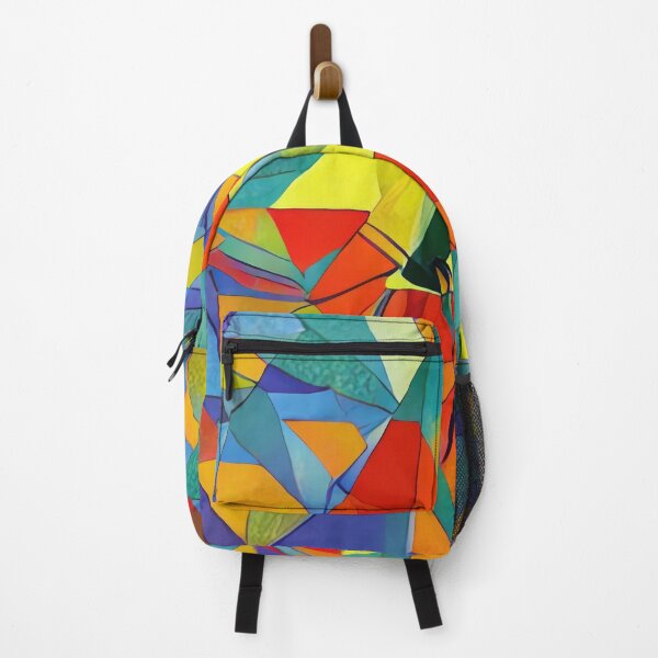 Item preview, Geometric Abstract Hummingbird, cosmic neon abstract hummingbird designed and sold by casaai.