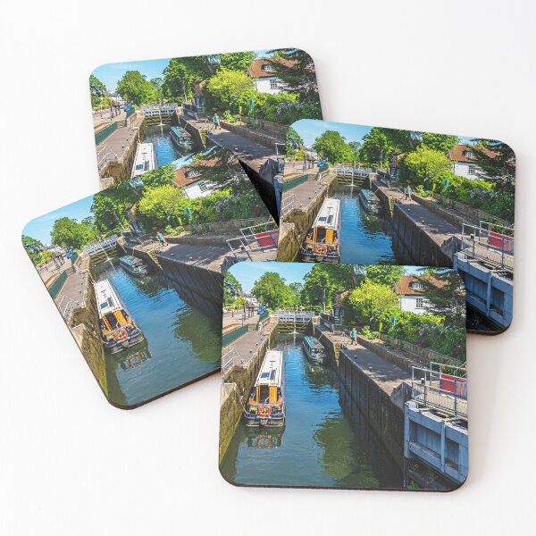Item preview, Narrowboats in Boulters Lock, Maidenhead designed and sold by IanWL.