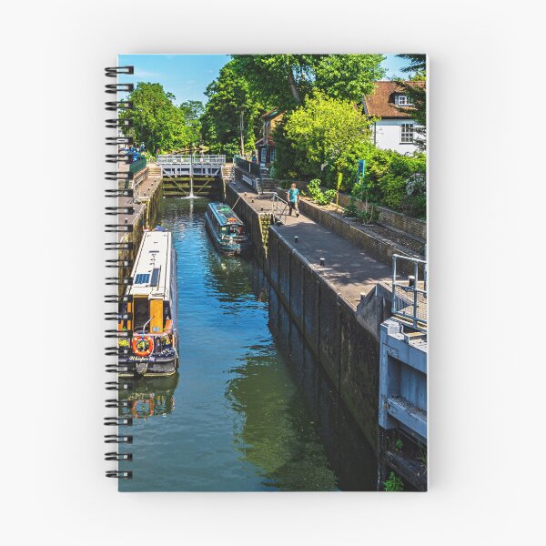 Item preview, Narrowboats in Boulters Lock, Maidenhead designed and sold by IanWL.