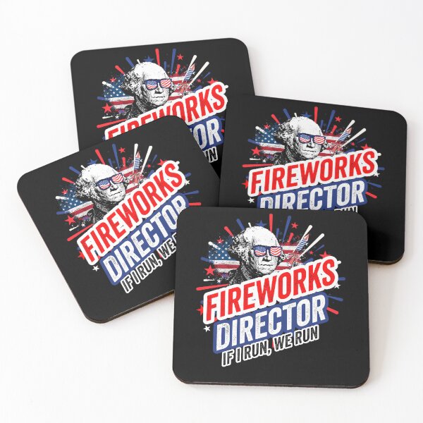 Item preview, Fireworks Director, If I Run, We Run Funny 4th Of July, American Flag designed and sold by tropicprince.