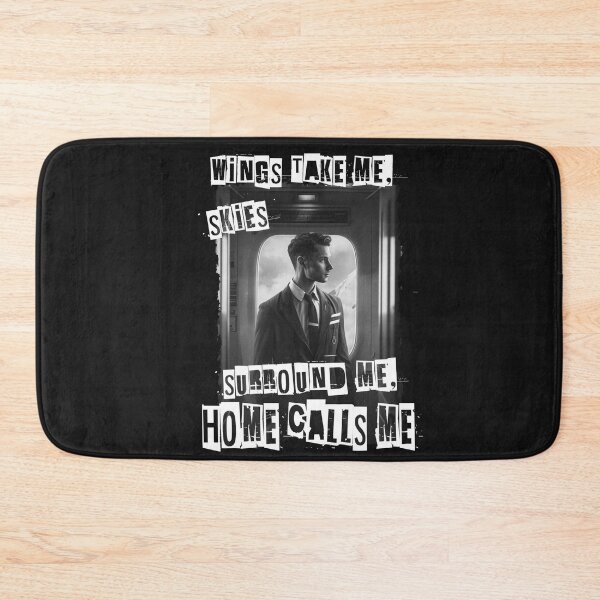 Item preview, wings take me, skies surround me, home calls me designed and sold by psychedelic-Rio.