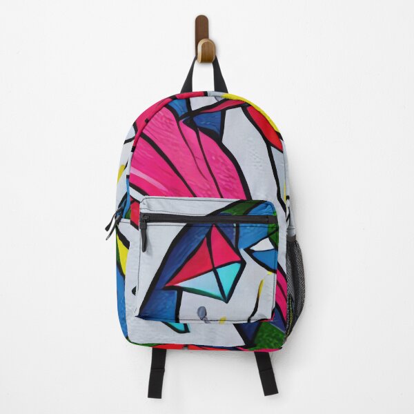 Item preview, Geometric Abstract Hummingbird, cosmic neon abstract hummingbird designed and sold by casaai.