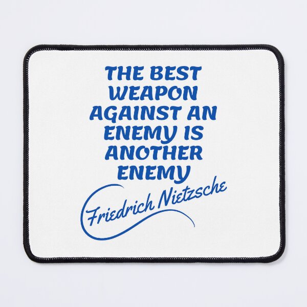 Item preview,  Friedrich Nietzsche Quotes - Enemy 2 designed and sold by Writer Quotes.