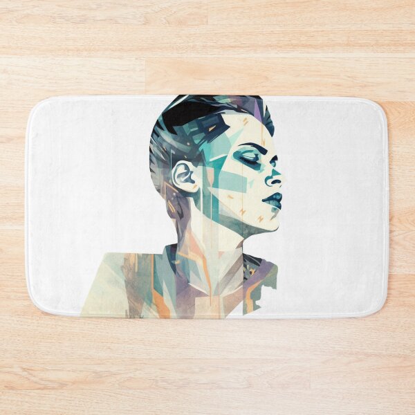 Item preview, Female Retro Vibe Colorful Powerful designed and sold by ColorXpo.