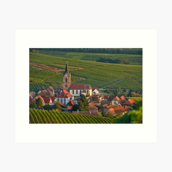 Rodern en Alsace Impression artistique