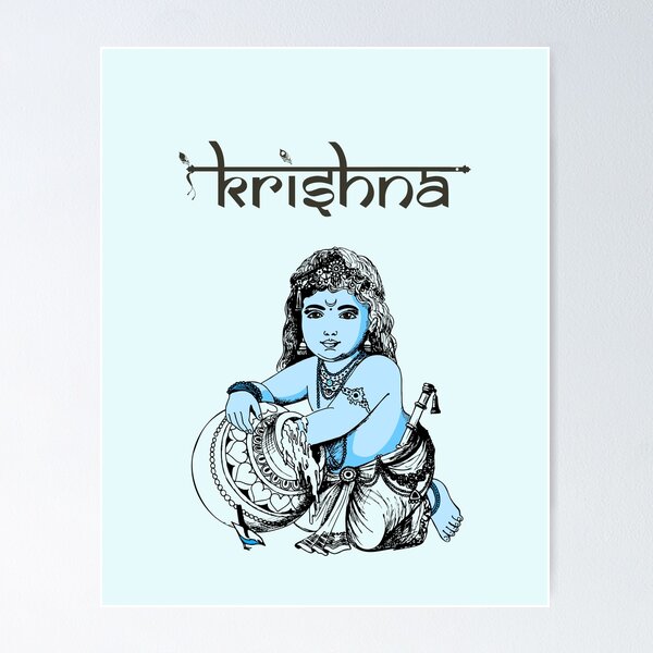 Web Art Design Maha mantra Hare Krishna Rama conscience 010 Stock Vector