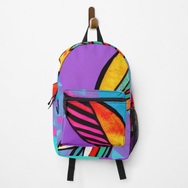 Item preview, Geometric Abstract Hummingbird, cosmic neon abstract hummingbird designed and sold by casaai.