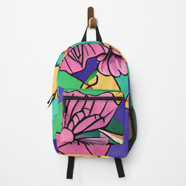 Item preview, Geometric Abstract Hummingbird, cosmic neon abstract hummingbird designed and sold by casaai.