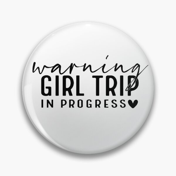 Item preview, Funny Vacay Mode Quote Warning Girl Trip In Progress cool Holiday Summer Vacation Girl Trip For My Best Friend designed and sold by saadabs.