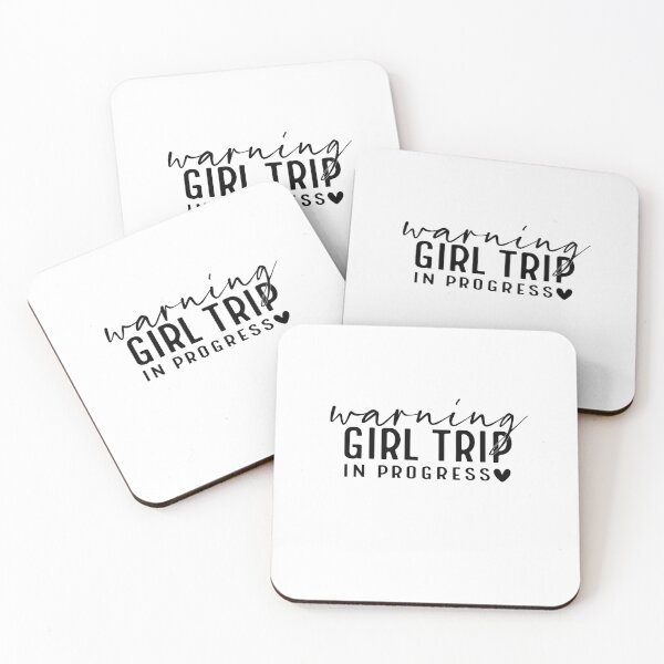 Item preview, Funny Vacay Mode Quote Warning Girl Trip In Progress cool Holiday Summer Vacation Girl Trip For My Best Friend designed and sold by saadabs.