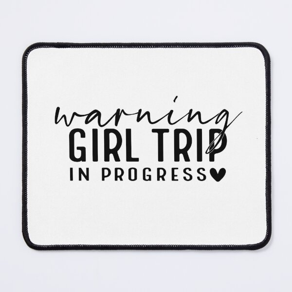 Item preview, Funny Vacay Mode Quote Warning Girl Trip In Progress cool Holiday Summer Vacation Girl Trip For My Best Friend designed and sold by saadabs.