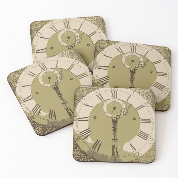 Item preview, Vintage Golden Clock designed and sold by BluestPeony.
