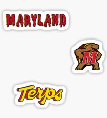 University of Maryland Minis Sticker