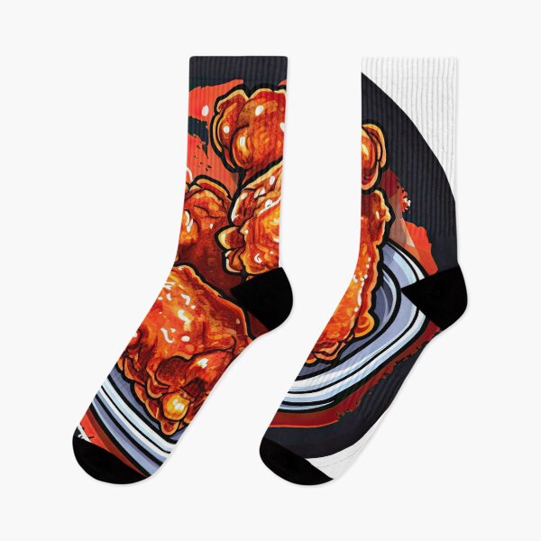 Item preview, Juicy wings in spicy sauce designed and sold by abmkf.