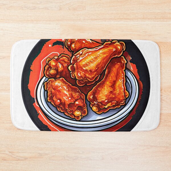 Item preview, Juicy wings in spicy sauce designed and sold by abmkf.