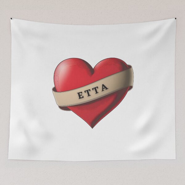 Item preview, Etta - Lovely Red Heart With a Ribbon designed and sold by Allifreyr.