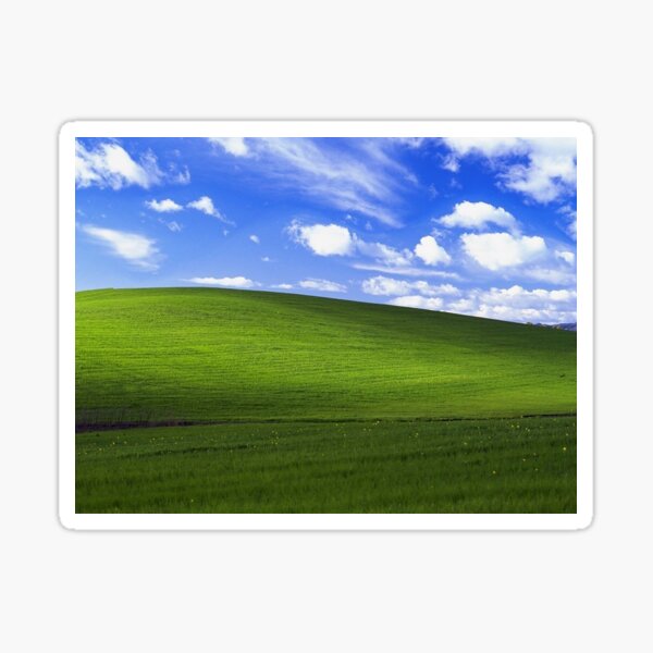 Glückseligkeit - Windows XP Wallpaper Sticker
