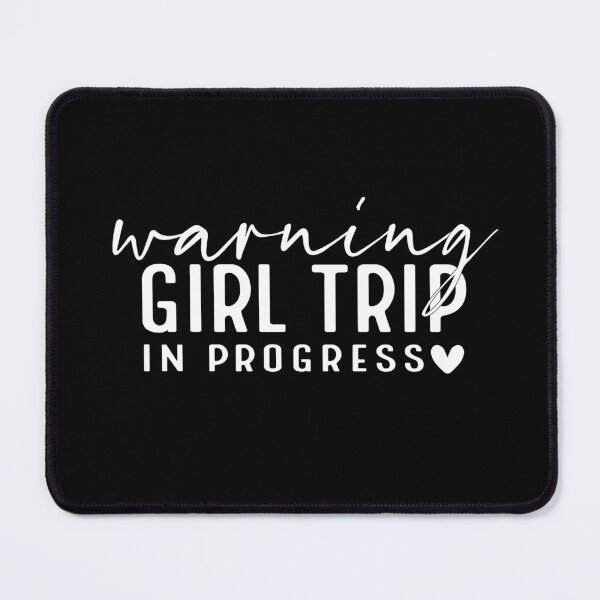 Item preview, Funny Vacay Mode Quote Warning Girl Trip In Progress cool Holiday Summer Vacation Girl Trip For My Best Friend designed and sold by saadabs.