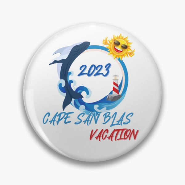 Item preview, Cape San Blas Vacation lighthouse 2023 Sun designed and sold by JacoBeatzShop.