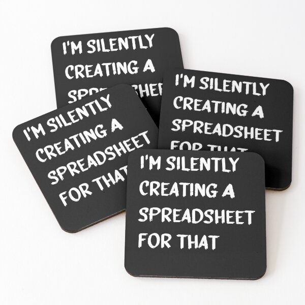 Item preview, I'm Silently Creating A Spreadsheet For That. designed and sold by khodjaikram20.