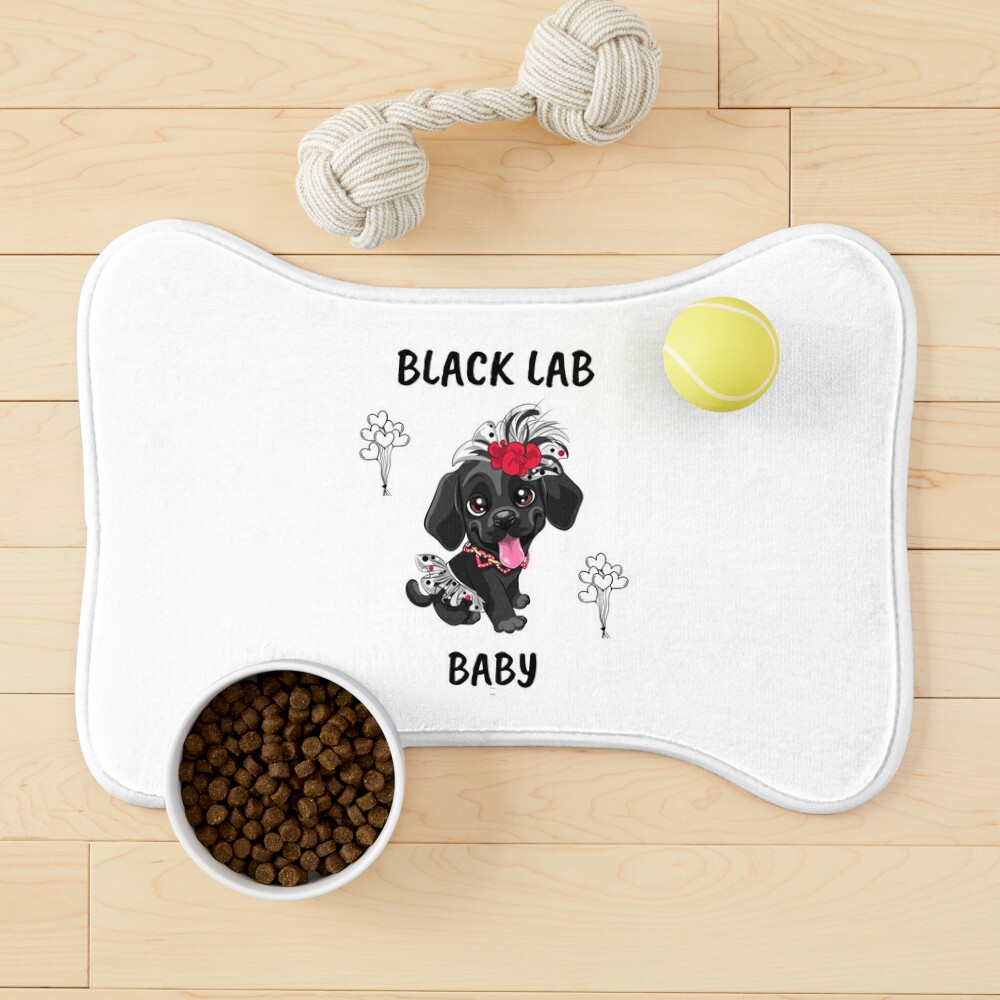 Labrador Bath Mat, Silhouette of Little Girl with Dog Walking in the Park  Pet Care Love Theme, Plush Bathroom Decor Mat with Non Slip Backing, 29.5  X