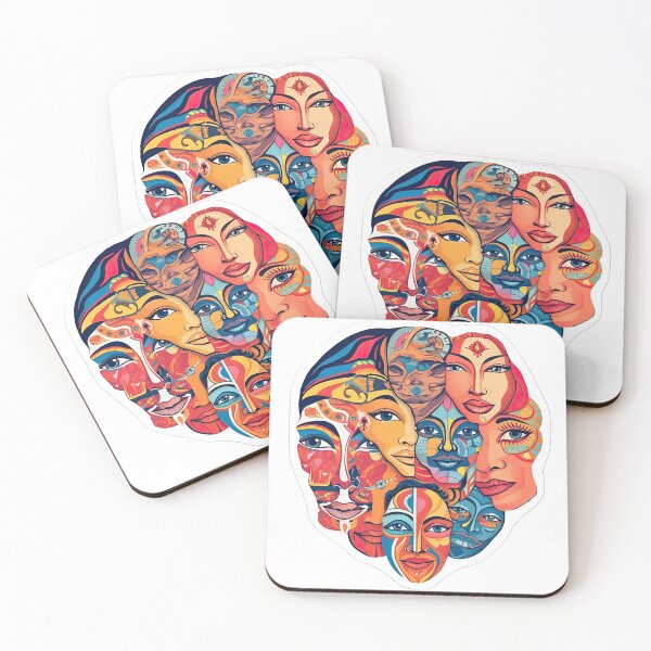 Item preview, Collage of different faces designed and sold by abmkf.
