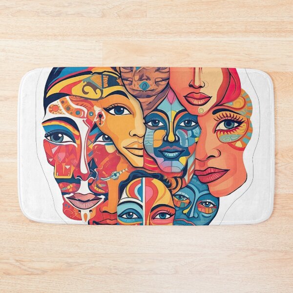 Item preview, Collage of different faces designed and sold by abmkf.