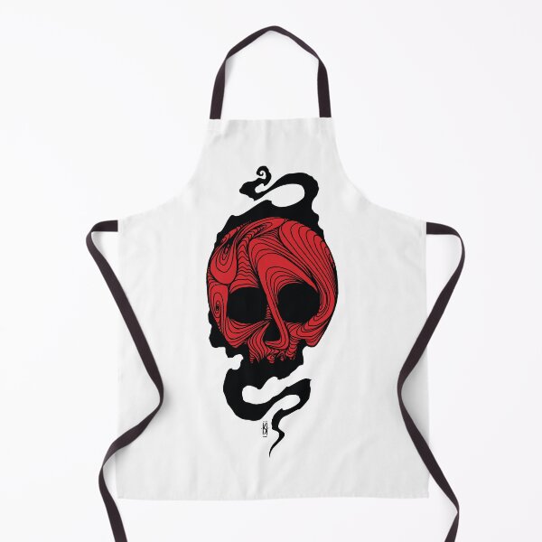 Item preview, Red Skull Tattoo Style Illustration designed and sold by Kamil Kowalski.