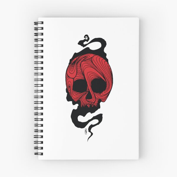Item preview, Red Skull Tattoo Style Illustration designed and sold by Kamil Kowalski.