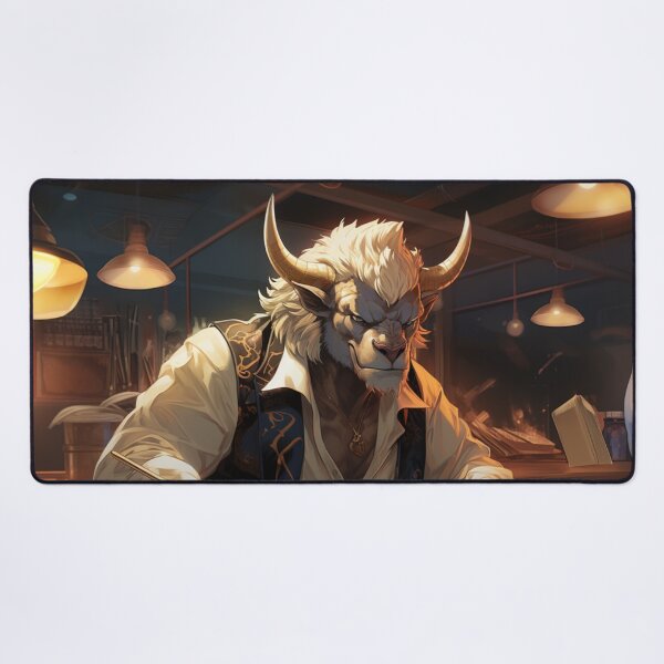 Item preview, Big bull playing billiards designed and sold by RichardDHJ.