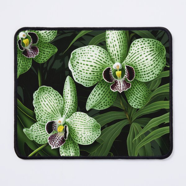Item preview, Greenish orchids designed and sold by SilviaDays.