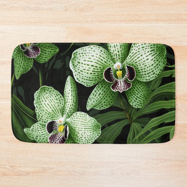 Item preview, Greenish orchids designed and sold by SilviaDays.
