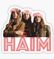 haim flower crowns Sticker